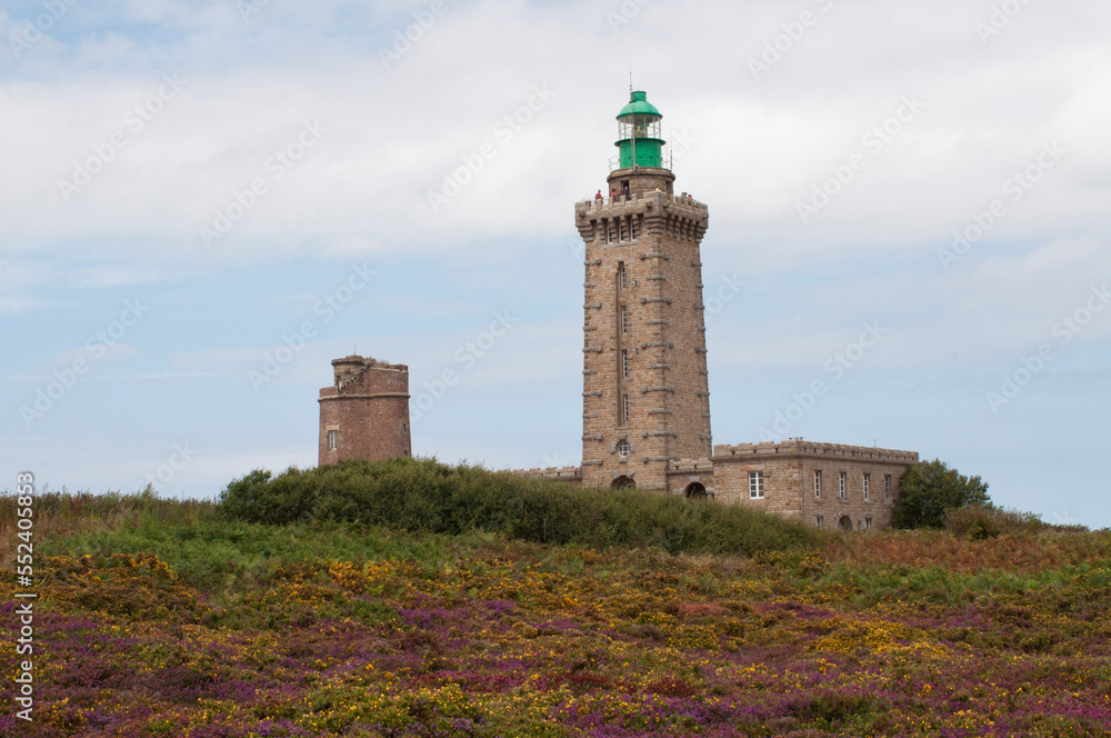 lighthouse of Cap Frehel in French Brittany