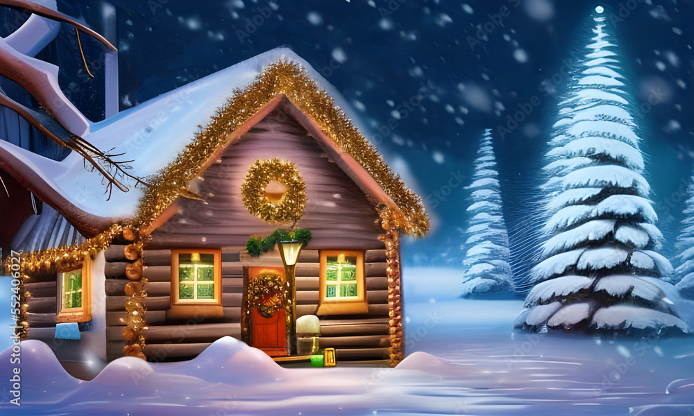 Cute Christmas House