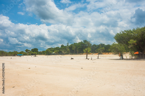 View of the beautiful Praia da Lua  Moon Beach  - Manaus  Amazonas  Brazil