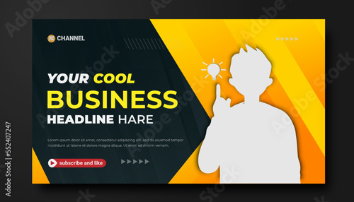 Creative YouTube thumbnail template and gaming thumbnail for gamming video thumbnail YouTube thumbnail and web banner template	
