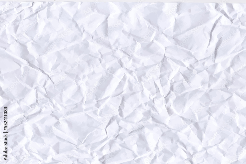 vector white crumpled paper texture background high resolution vector white crumpled paper texture background high resolution