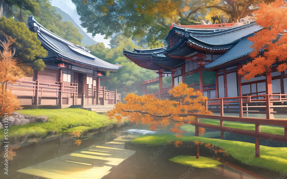 Original Anime Temple Wallpaper, HD Anime 4K Wallpapers, Images and  Background - Wallpapers Den