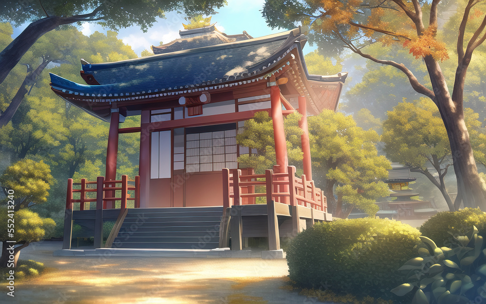 Epic Classical Temple in the Clouds', anime, a | Stable Diffusion | OpenArt