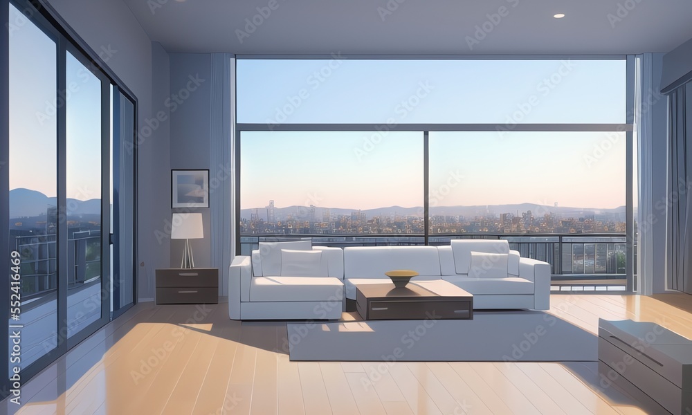 Wallpaper : anime, building, house, interior design, home, apartment,  furniture, living room 1920x1080 - zuki - 285414 - HD Wallpapers - WallHere