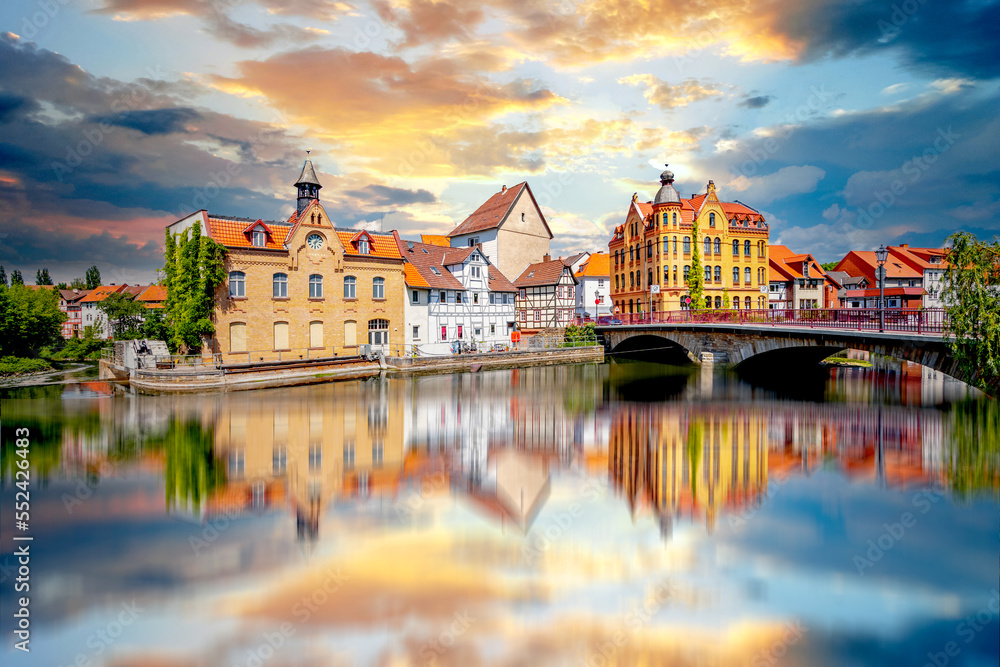 Fototapeta premium Historische Altstadt, Eschwege, Hessen, Deutschland 