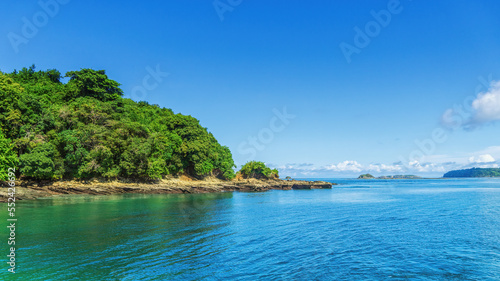 The Pearl Islands archipelago in the Pacific ocean, Panama