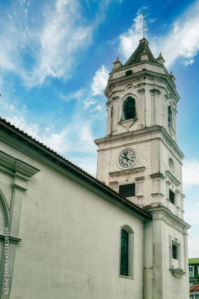 Cathedral Santa Maria la antigua, located in Panama city