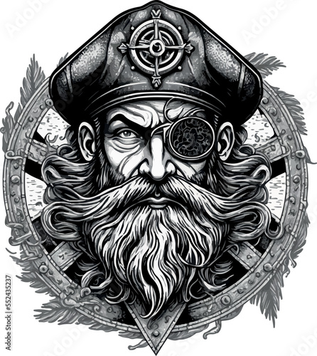 the head of a Pirate