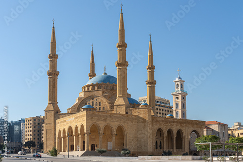 Mohammad Al-Amin Mosque, Beirut, Lebanon photo