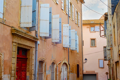 Old town street Beziers France