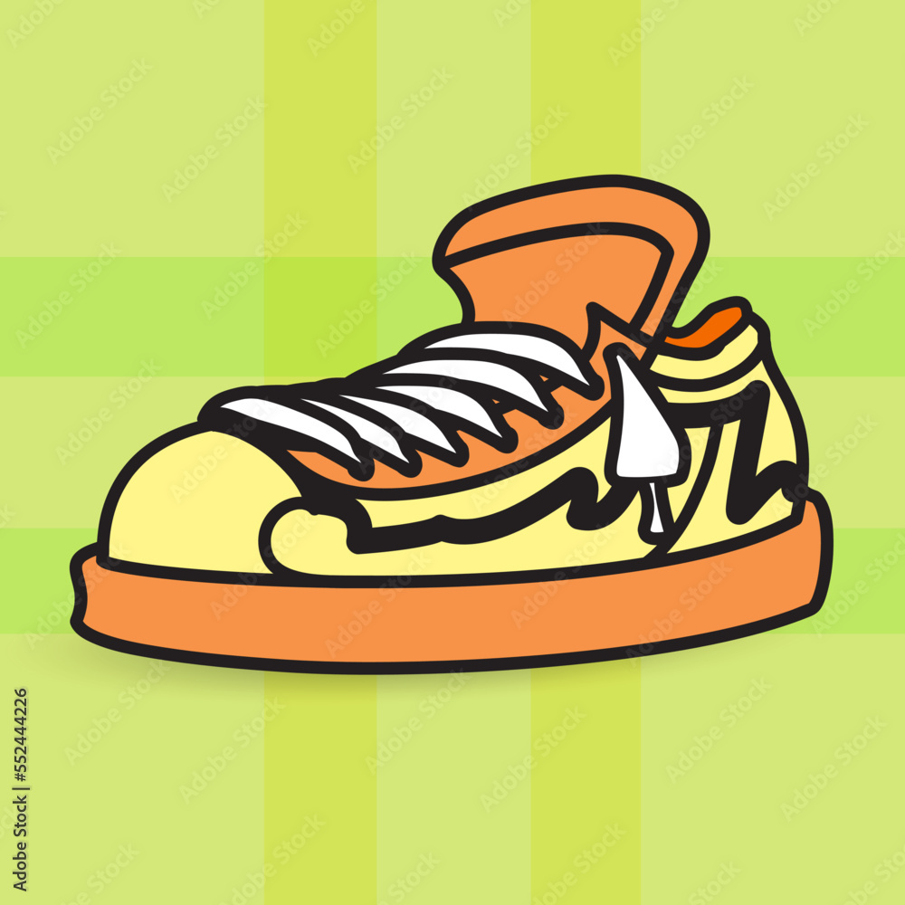 Ilustración en vector de tenis con estilo de los años 80 Ilustración en vector de tenis con estilo de los años 80