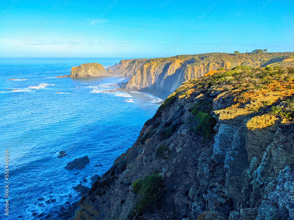 Obraz premium Atlantic ocean coast Aljezur Portugal