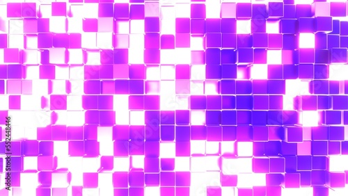 W  rfel  Balken  Box  Quadratisch  Geometrie  Anordung  3D  dynamisch  Quader  metall  mosaik  Architektur  pink  wei    lila  violett