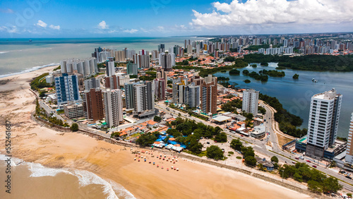 Bild auf Leinwand Praia Bairro Ponta dAreia Litoral Sao Luis Maranhao Nordeste Pradios Imobiliario