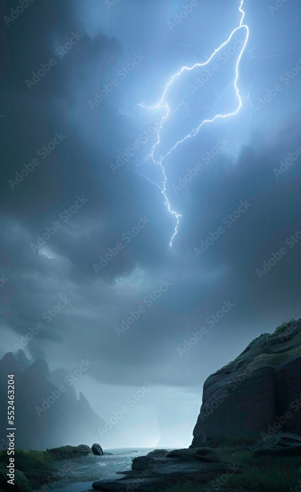 Fototapeta premium Lightning
