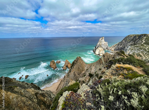 Rocky coast at Cape Roca