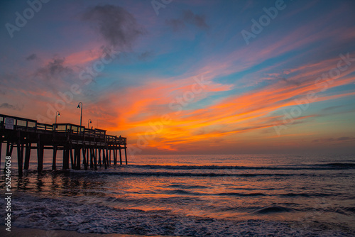 Summer sunrise at Sandbridge