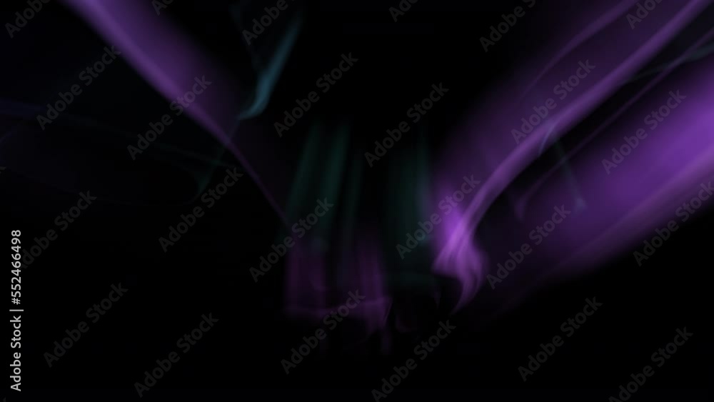 Glowing Aurora Borealis Purple Pink Loop Glowing Aurora Borealis Purple Pink Loop