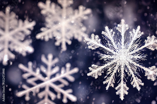 Snowflakes in Winter © Albert