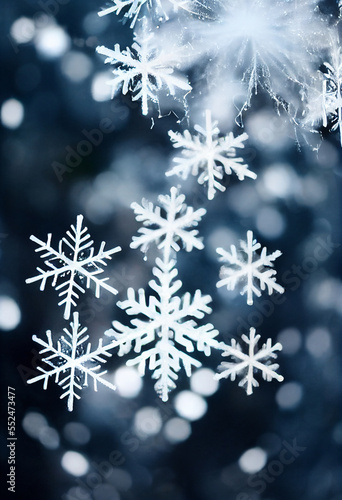 Snowflakes in Winter © Albert