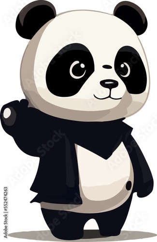 Beautiful full body panda