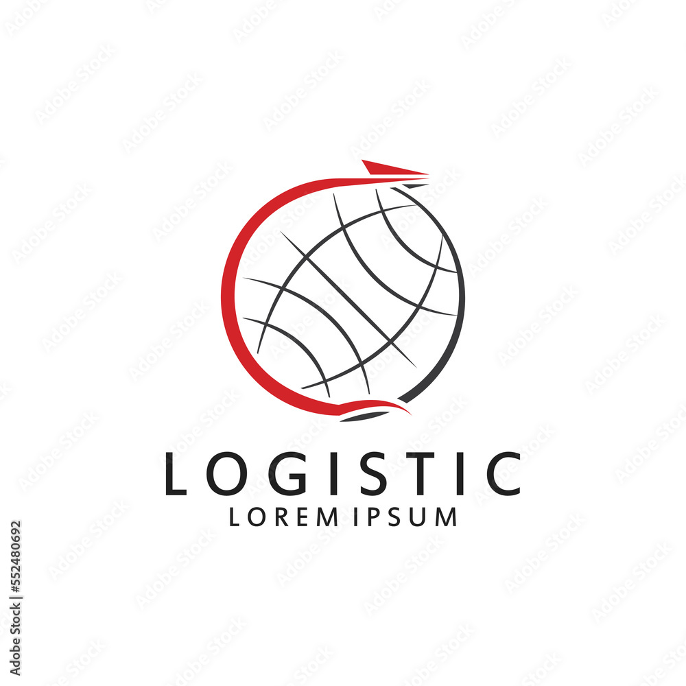Logistic logo for Business and Company. Vector template design for delivery service. Logistic logo for Business and Company. Vector template design for delivery service.
