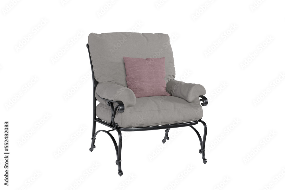 Sofa chair created from a 3D program Sofa chair created from a 3D program