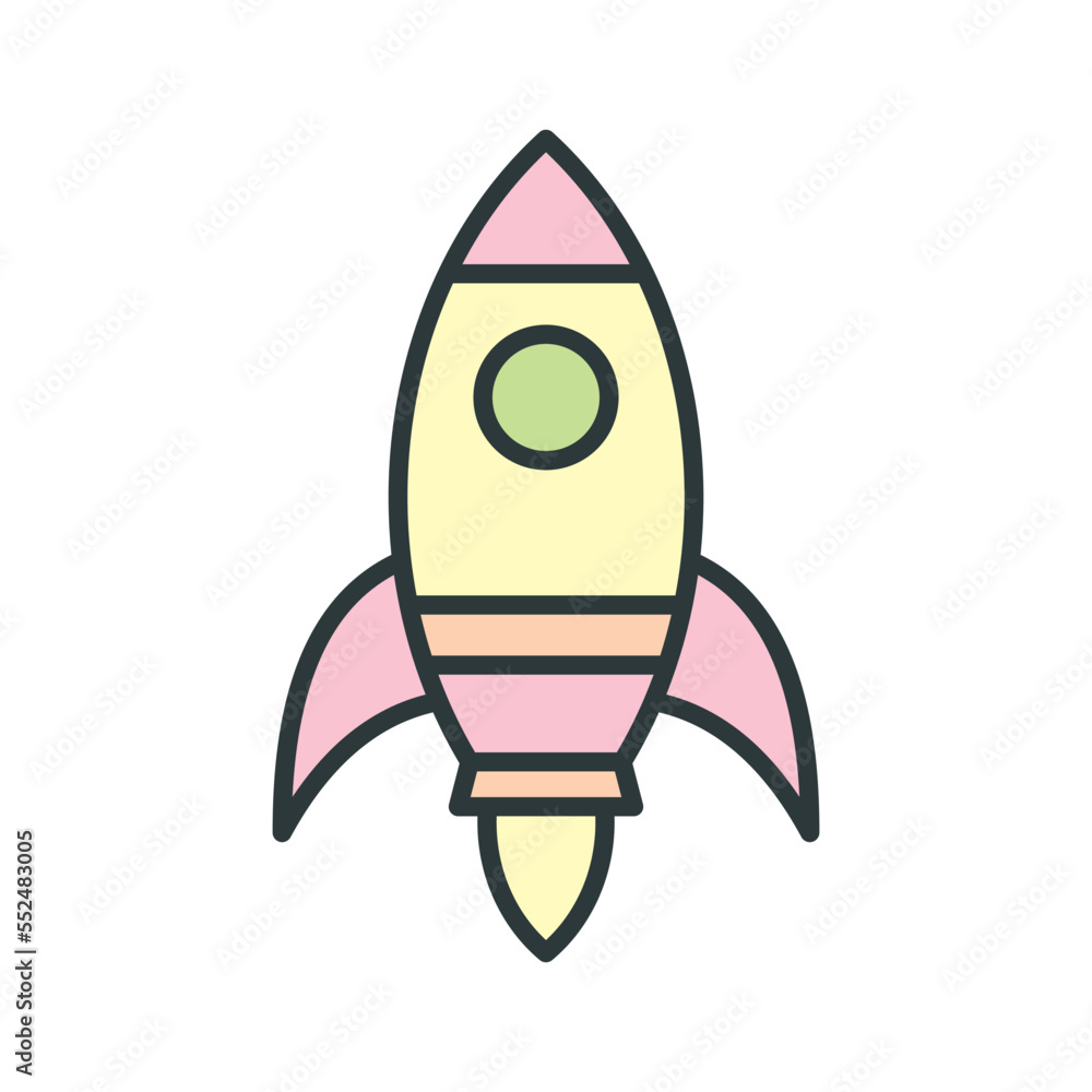 Rocket icon vector design templates Rocket icon vector design templates