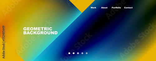 Dynamic lines, triangles, rectangles geometric abstract background. Vector Illustration For Wallpaper, Banner, Background, Card, Book Illustration, landing page