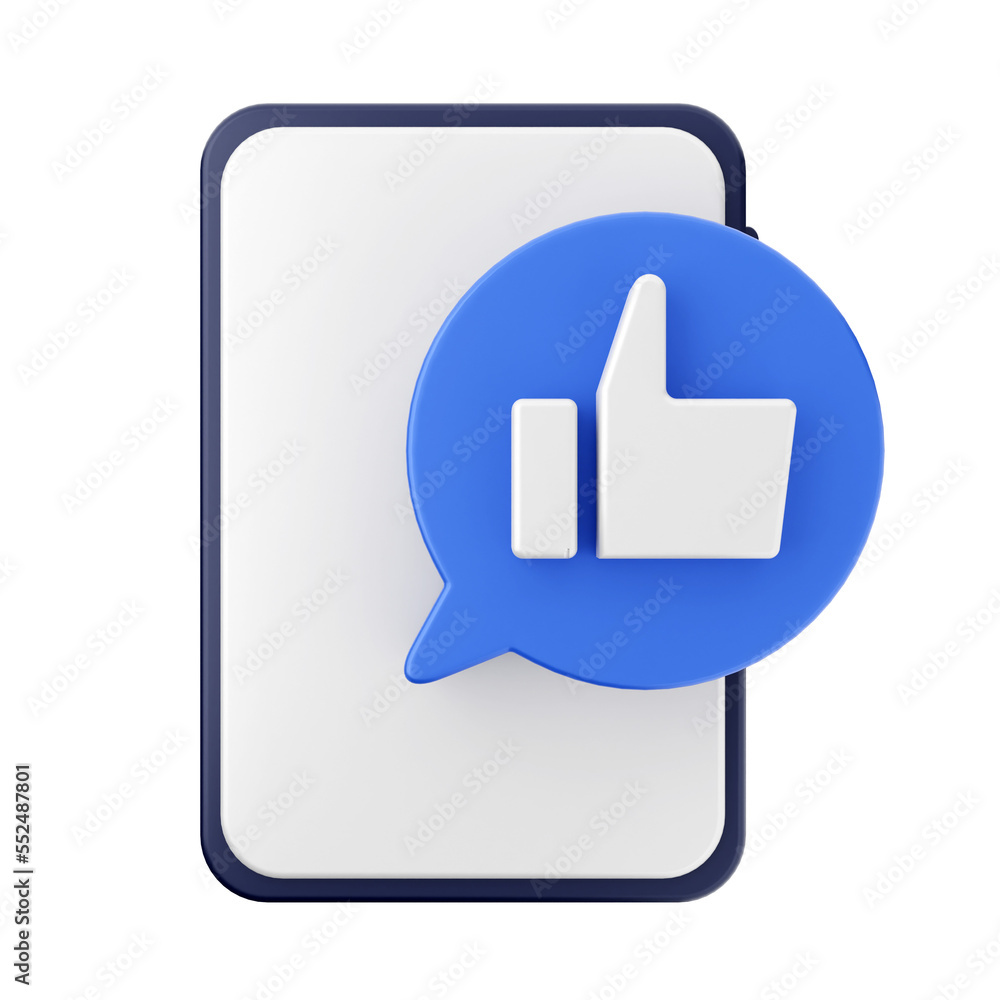 social media like post love account 3d render icon illustration social media like post love account 3d render icon illustration