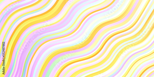 Light Multicolor vector pattern with lines.