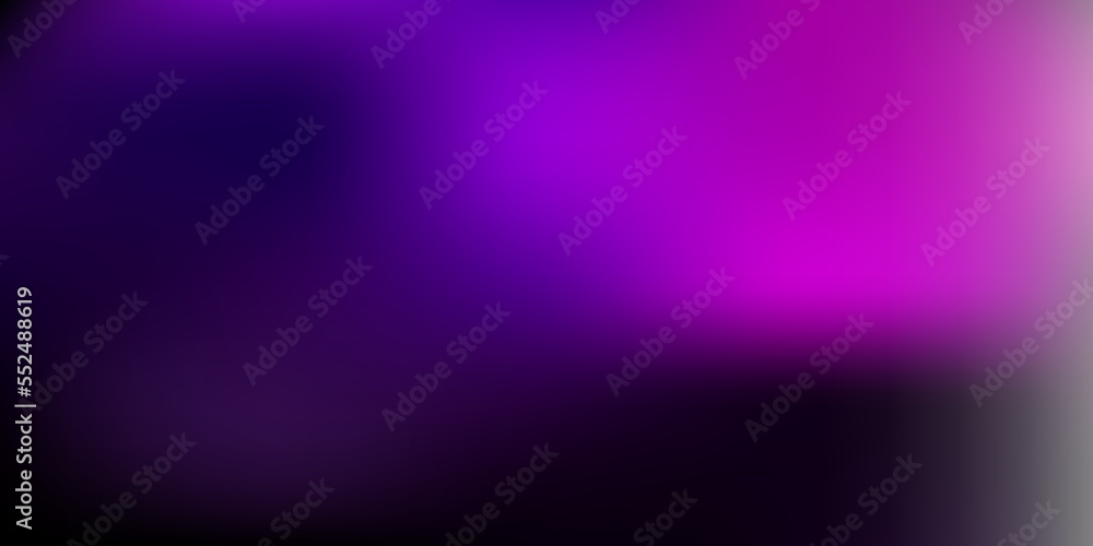 Dark purple vector abstract blur backdrop.