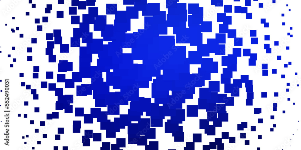 Fototapeta premium Light BLUE vector background in polygonal style.