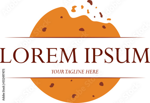  logo biscuits , Vector illustration