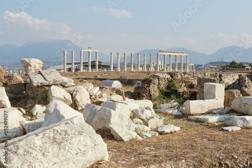 The Ruins of Laodicea Outside of Pamukkale photo