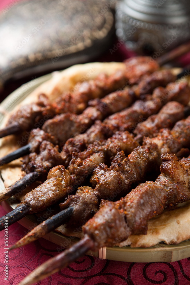  Xinjiang red willow branch grilled lamb skewers