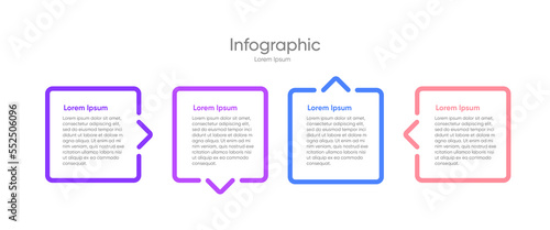 Vector Infographics design templates, and business concepts, can be used for workflow layout, diagrams, annual reports, web design—creative banners, and label vectors.