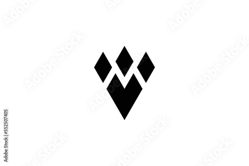 Creative Letter VM Logo Design Template