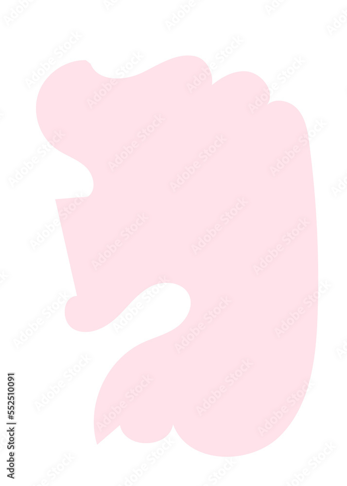 Pastel Abstract Shapes Blob Graphic Pastel Abstract Shapes Blob Graphic