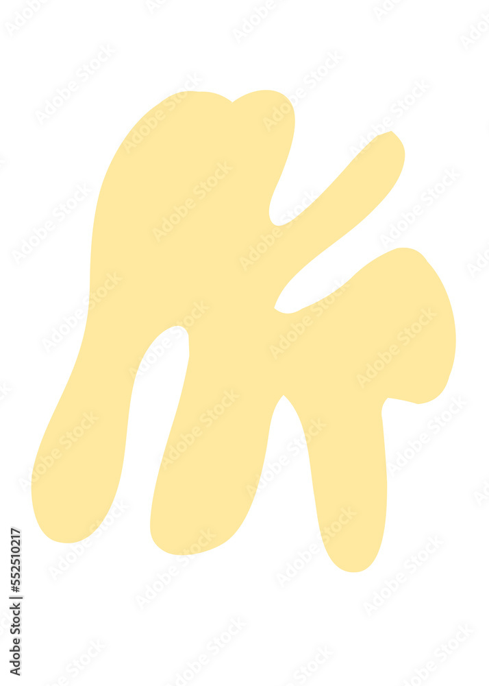 Pastel Abstract Shapes Blob Graphic Pastel Abstract Shapes Blob Graphic