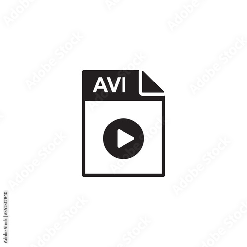 Free Download avi file icon , document icon - GFXLoad
