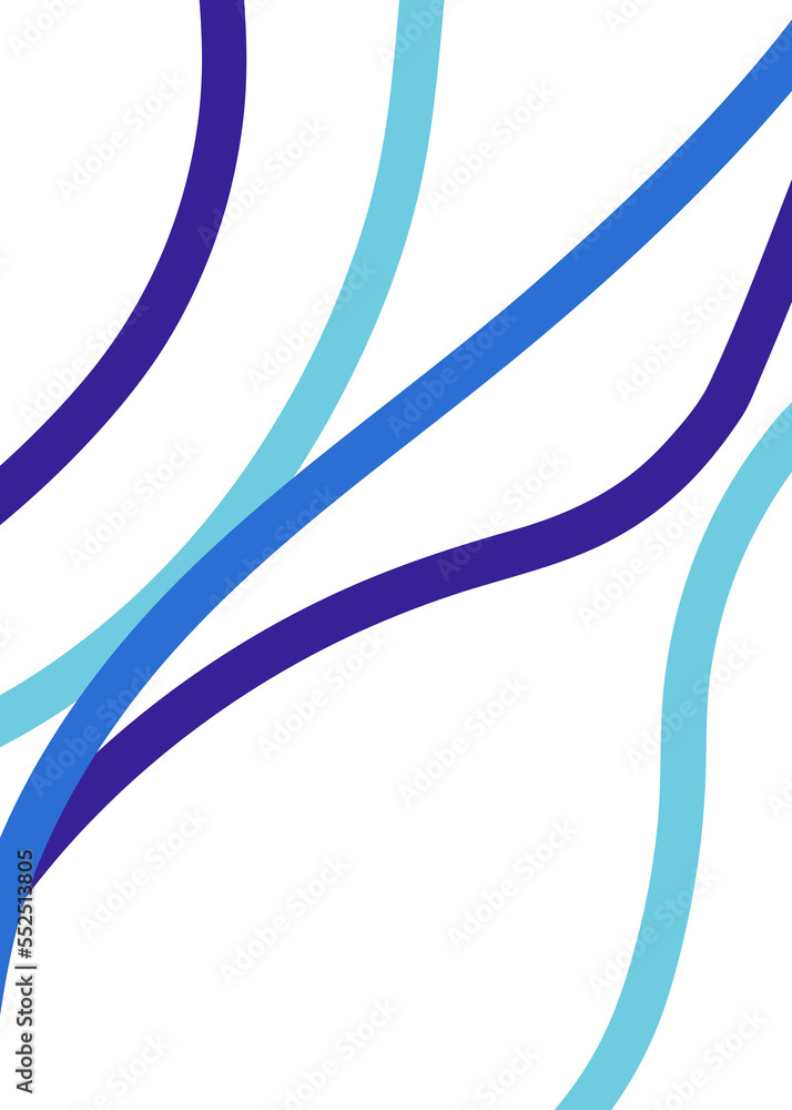 Obraz premium Blue Lines Abstract Background 