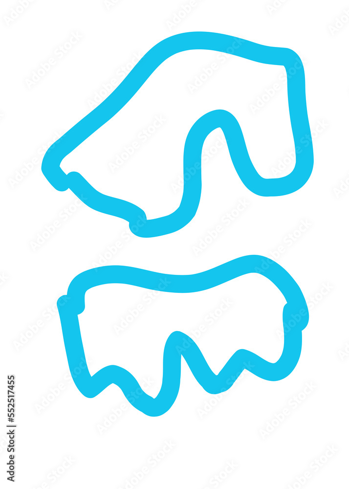 Colourful Doodles Handdrawn Squiggly Lines Colourful Doodles Handdrawn Squiggly Lines
