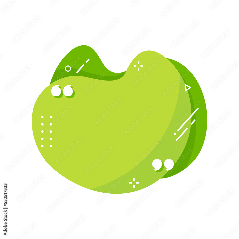 Liquid text box. Quote speech bubble. flowing liquid shape Liquid text box. Quote speech bubble. flowing liquid shape