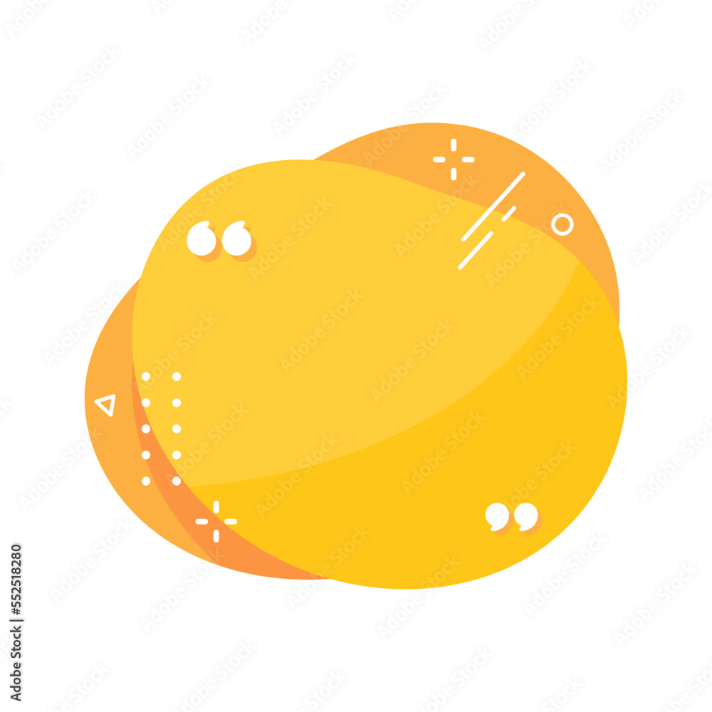 Liquid text box. Quote speech bubble. flowing liquid shape Liquid text box. Quote speech bubble. flowing liquid shape