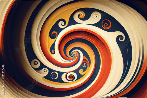 Fototapeta Naklejka Na Ścianę i Meble -  abstract background with spiral