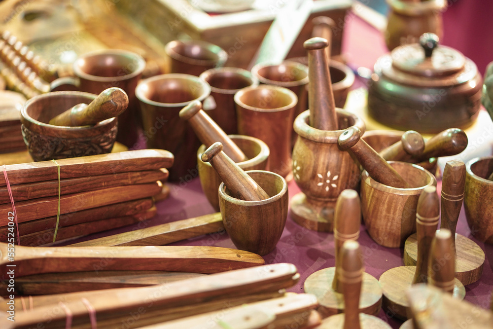 Ταπετσαρία Wooden Kitchen materials handmade in india, indian wooden kitchen sets materials