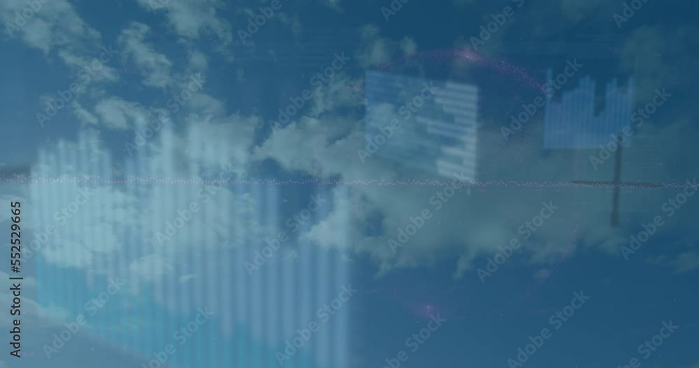 Animation of graphs over wind turbine Animation of graphs over wind turbine