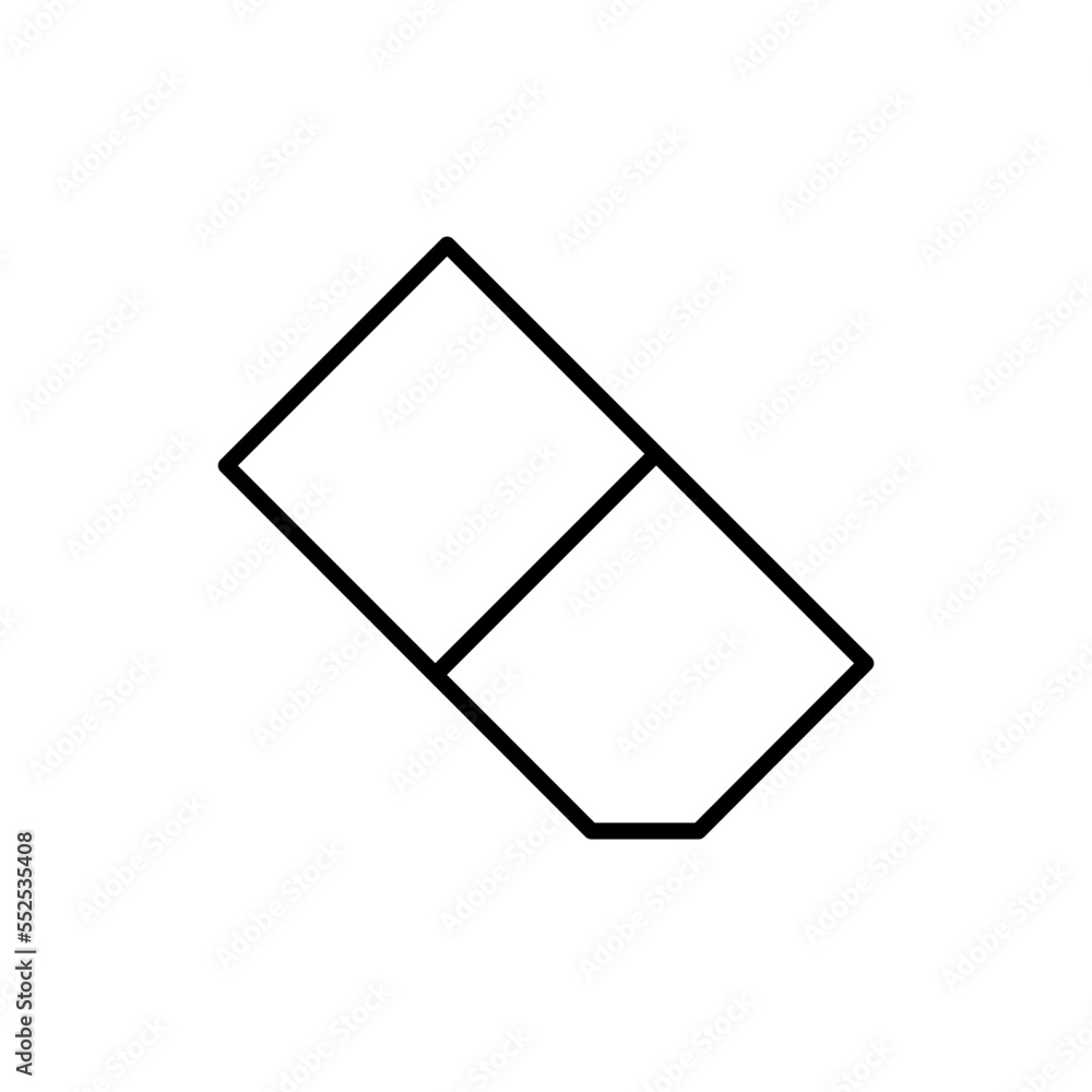 Eraser icon vector design templates Eraser icon vector design templates
