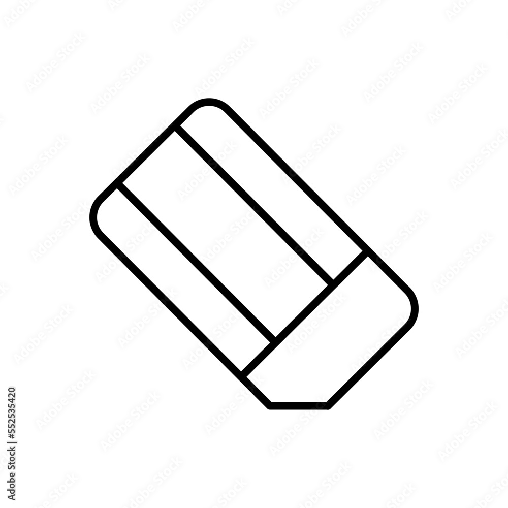 Eraser icon vector design templates Eraser icon vector design templates